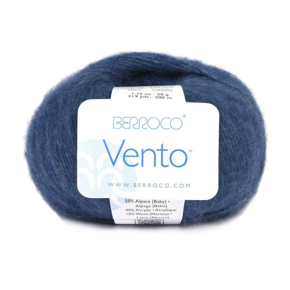Berroco Vento Yarn - Baby Alpaca DK