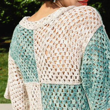 Palmess Jumper in Berroco Tillie Crochet Pattern