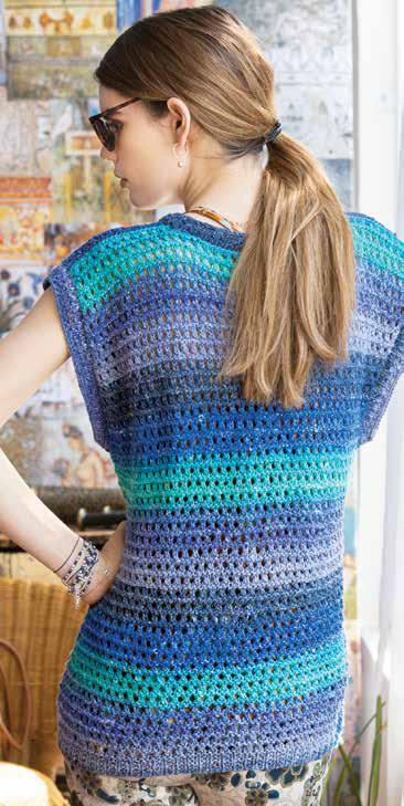 Cable Tie Vest Waistcoat Knitting Pattern