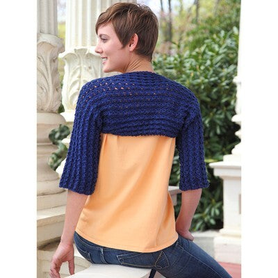 Valley Yarns Lake House Shrug Knitting Pattern