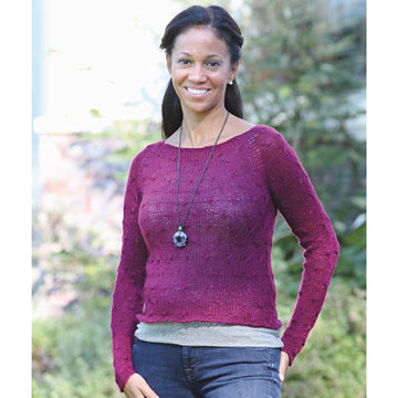 Valley Yarns Bordeaux Pullover Knitting Pattern