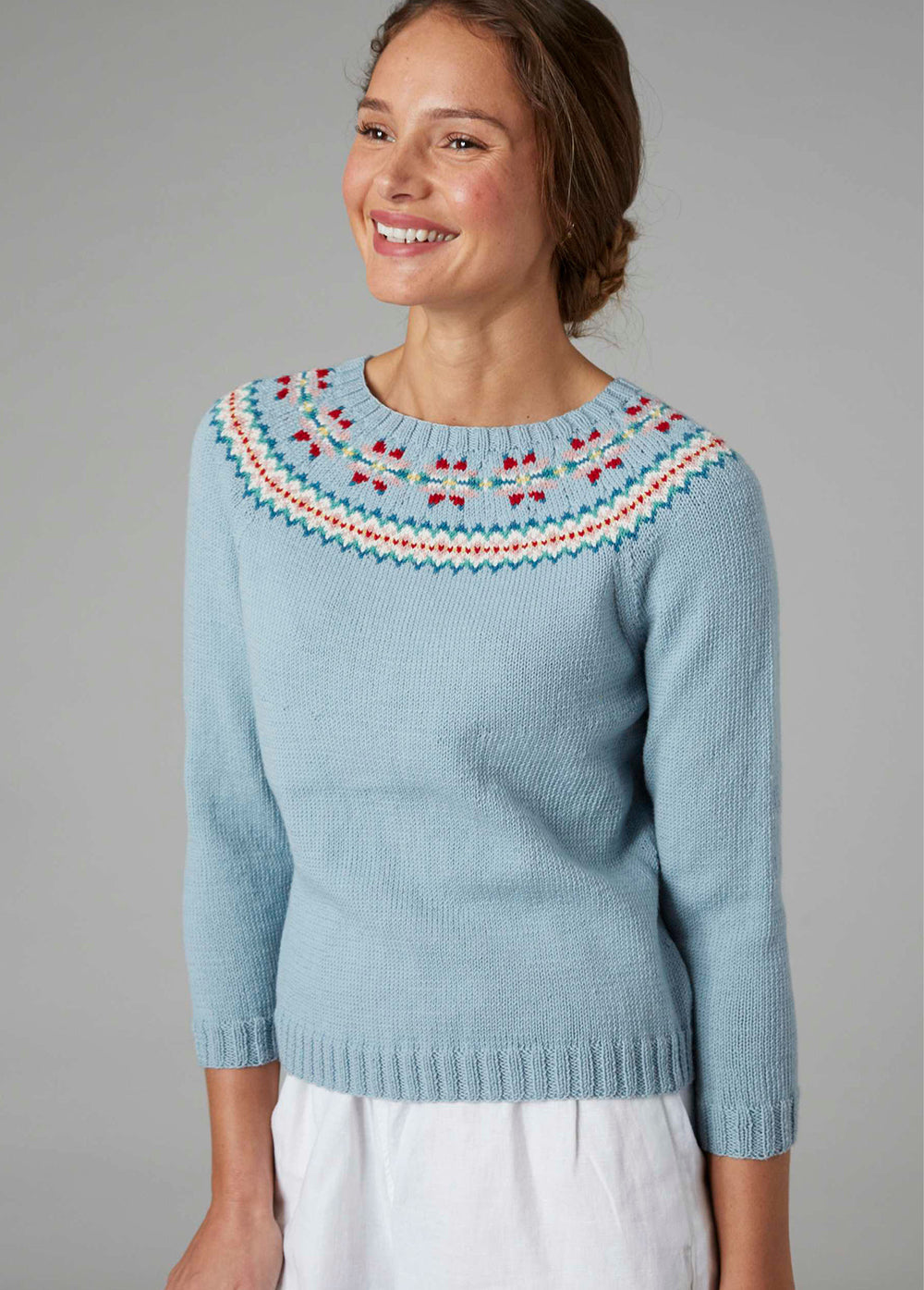 Debbie Bliss Joan Jumper Knitting Pattern