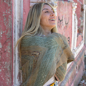 Malabrigo Temperance Shawl Wrap Knitting Pattern