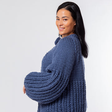 MillaMia Sam Brioche Cardigan Knitting Pattern