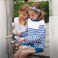 Debbie Bliss Mina Striped Sweater Knitting Pattern