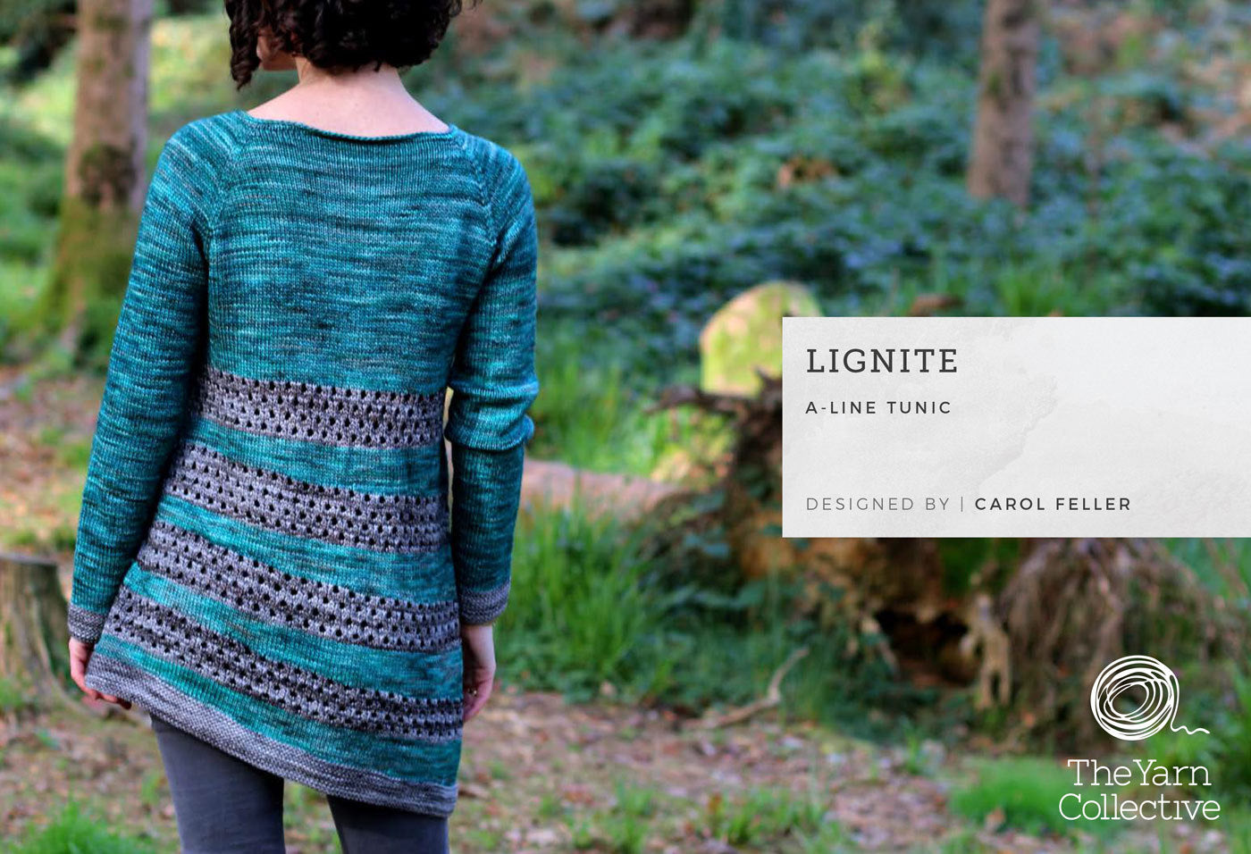 Lignite Jumper by Carol Feller in The Yarn Collective Bloomsbury DK