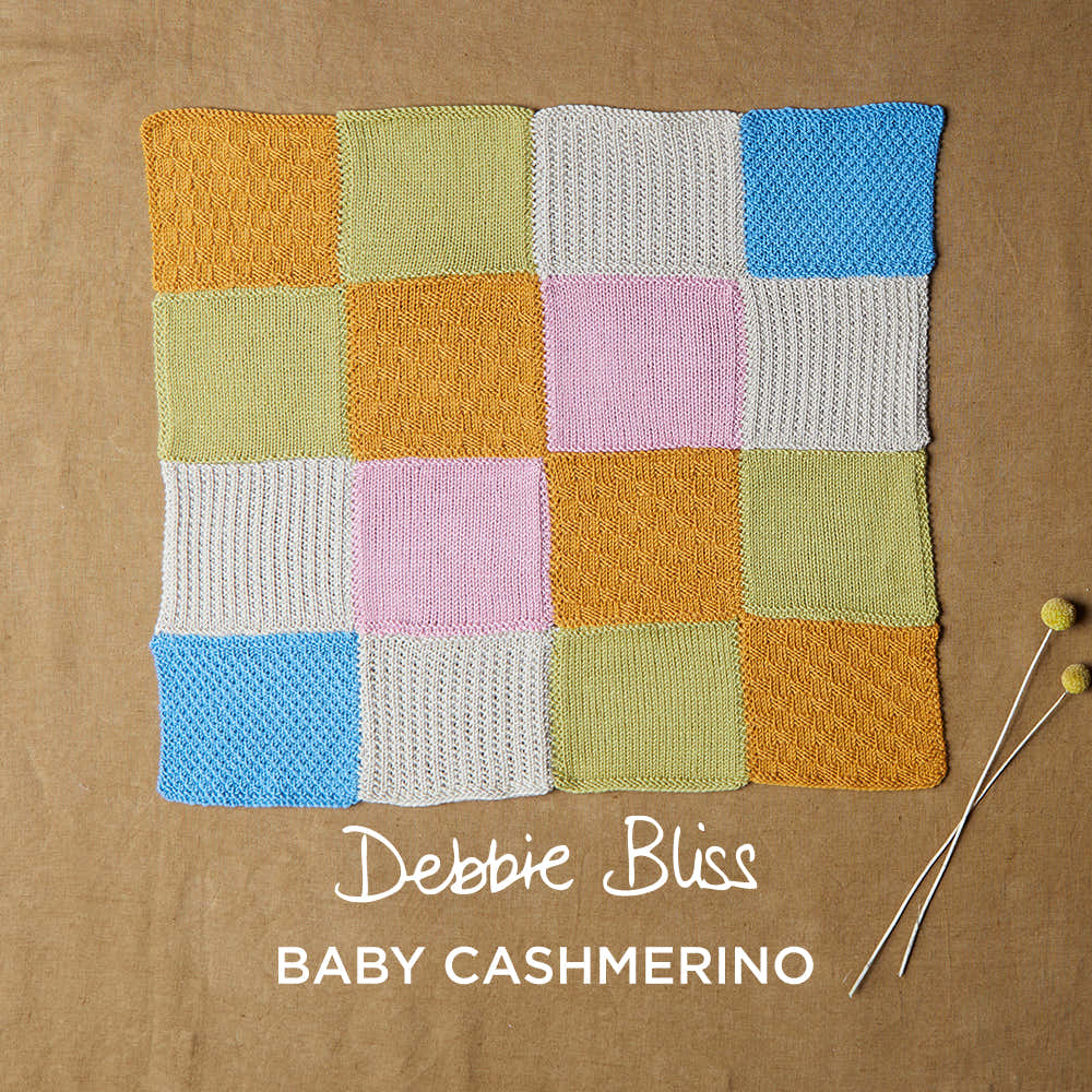 Debbie Bliss Super Simple Baby Blanket Knitting Pattern