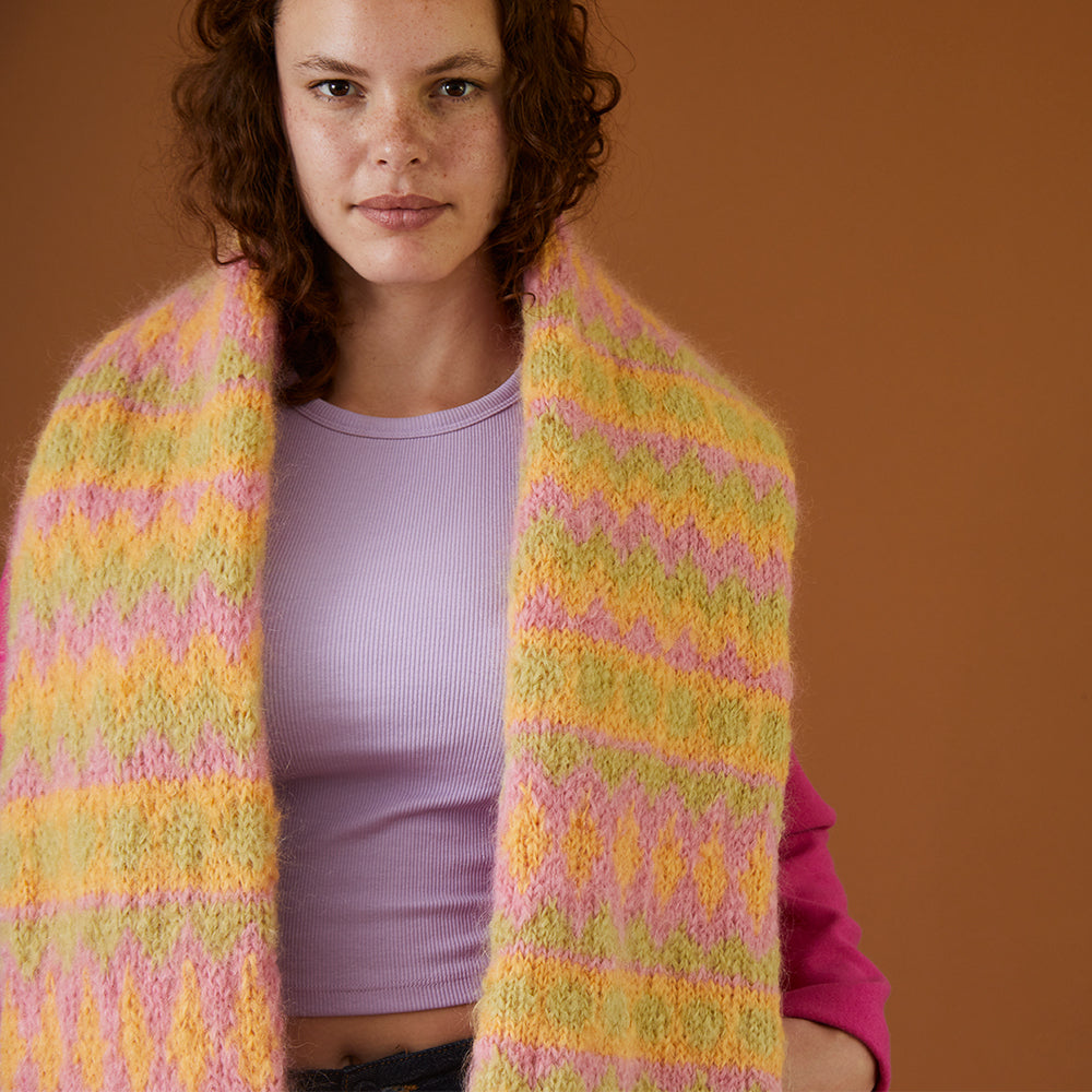 Debbie Bliss Izzy Scarf Knitting Pattern