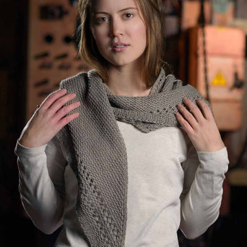 The Fibre Co. Eyelet Shawl PDF