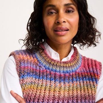 Sirdar Beneath The Surface Vest Knitting Pattern