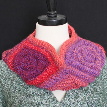 Jojoland Curly Neck Warmer Cowl Knitting Pattern