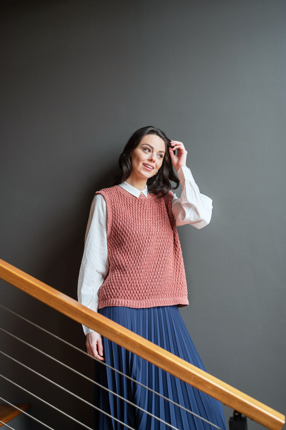 Lawler Vest Jumper Crochet Pattern