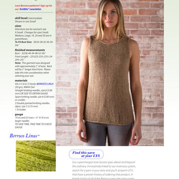 Berroco Jack and Jill Jumper Knitting Pattern