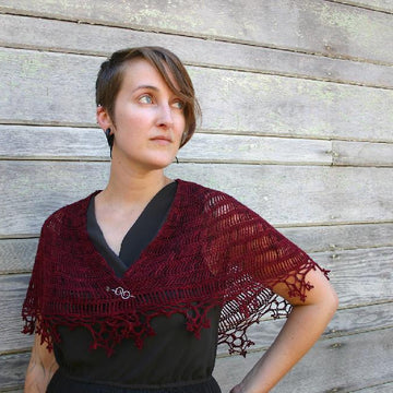 Ice Crystals Capelet