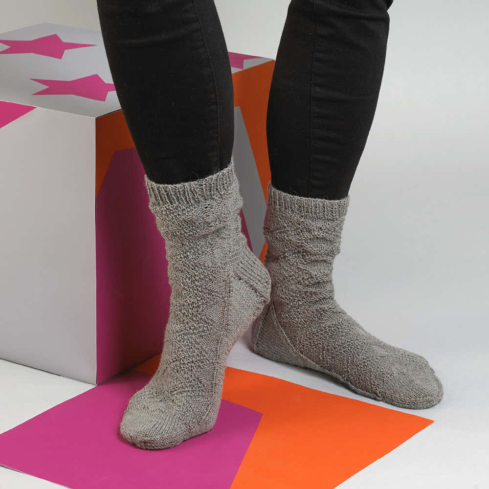 MillaMia Ame Socks Knitting Pattern