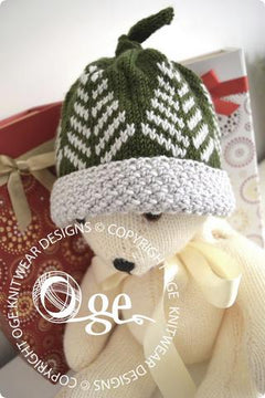 Fir Christmas Beanie - P143