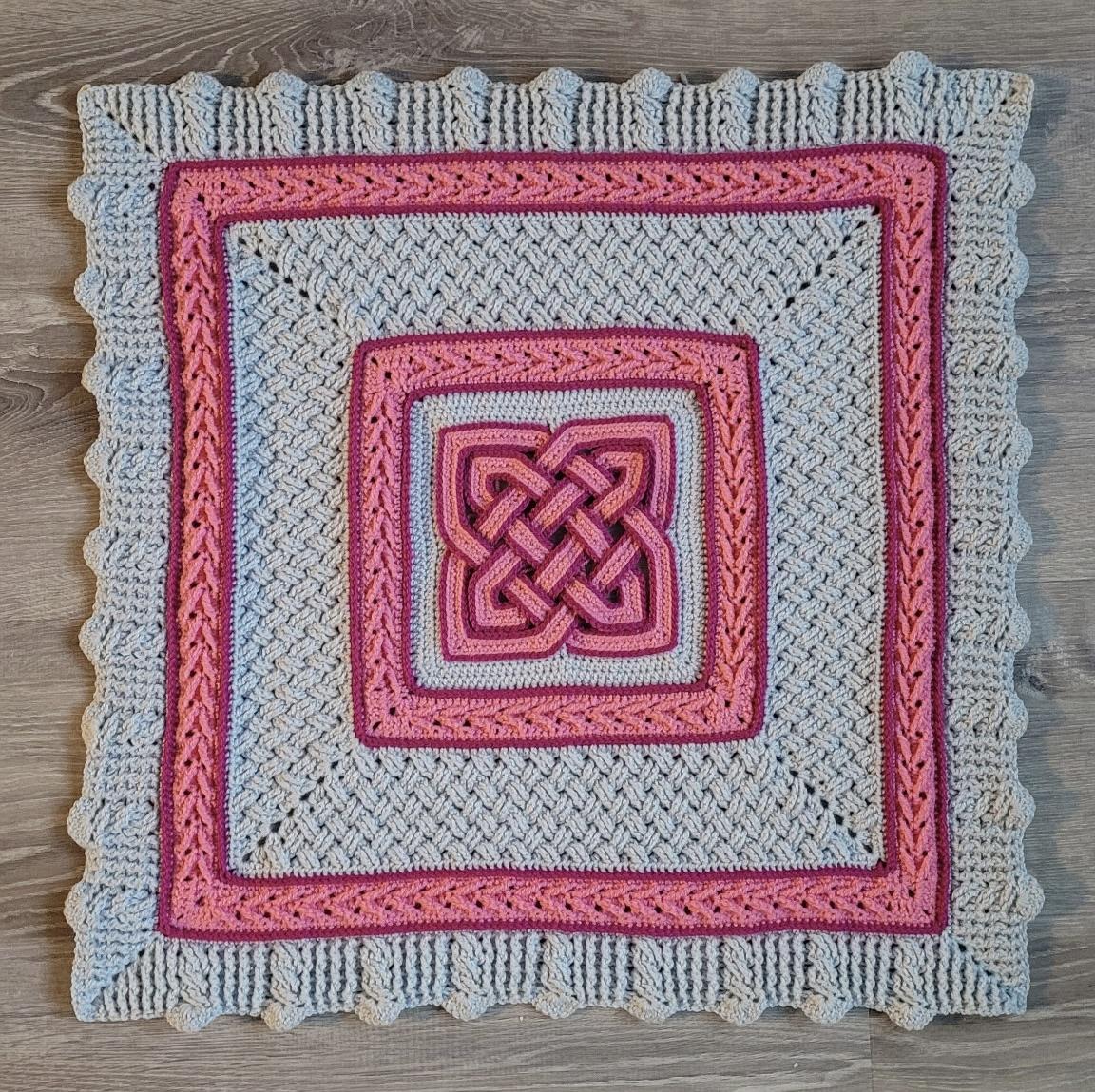 Celtic Knot Baby Blanket