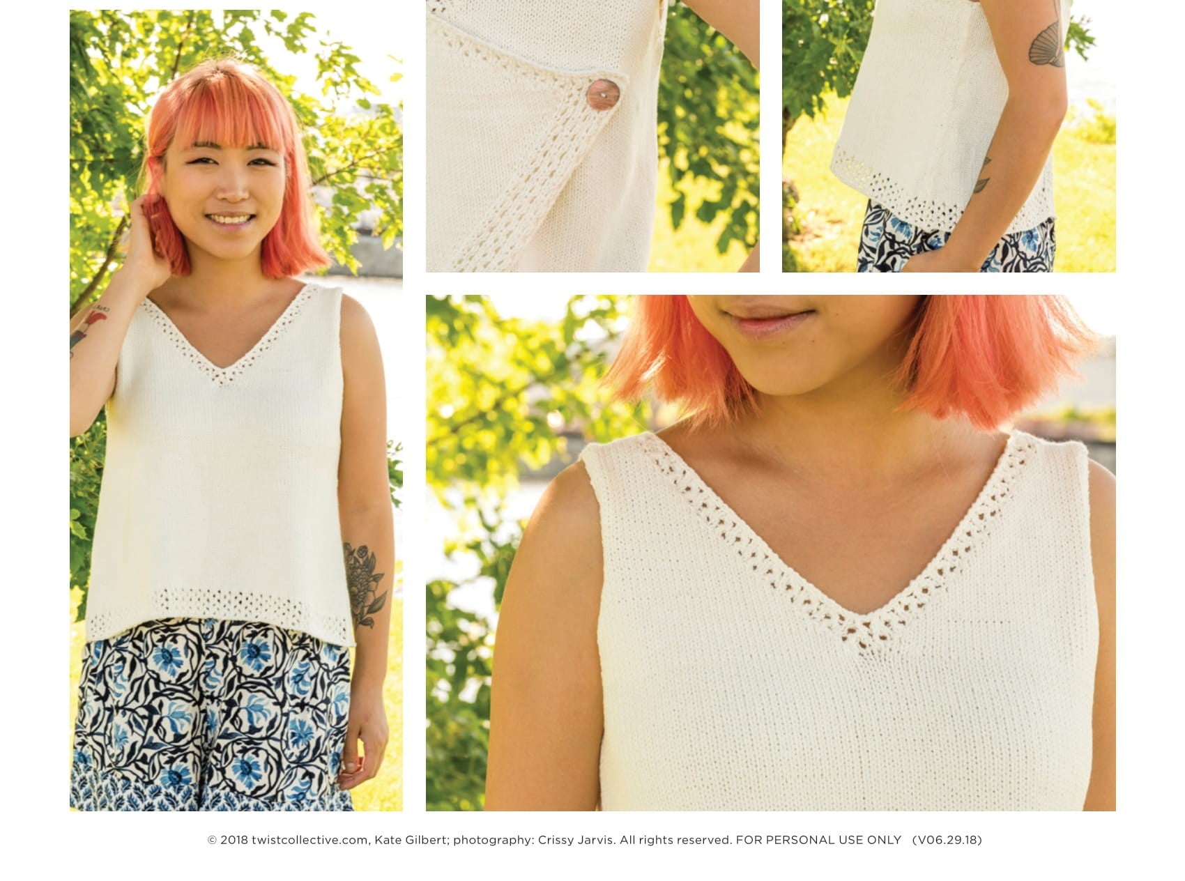 Twist Collective Liminal Jumper Knitting Pattern