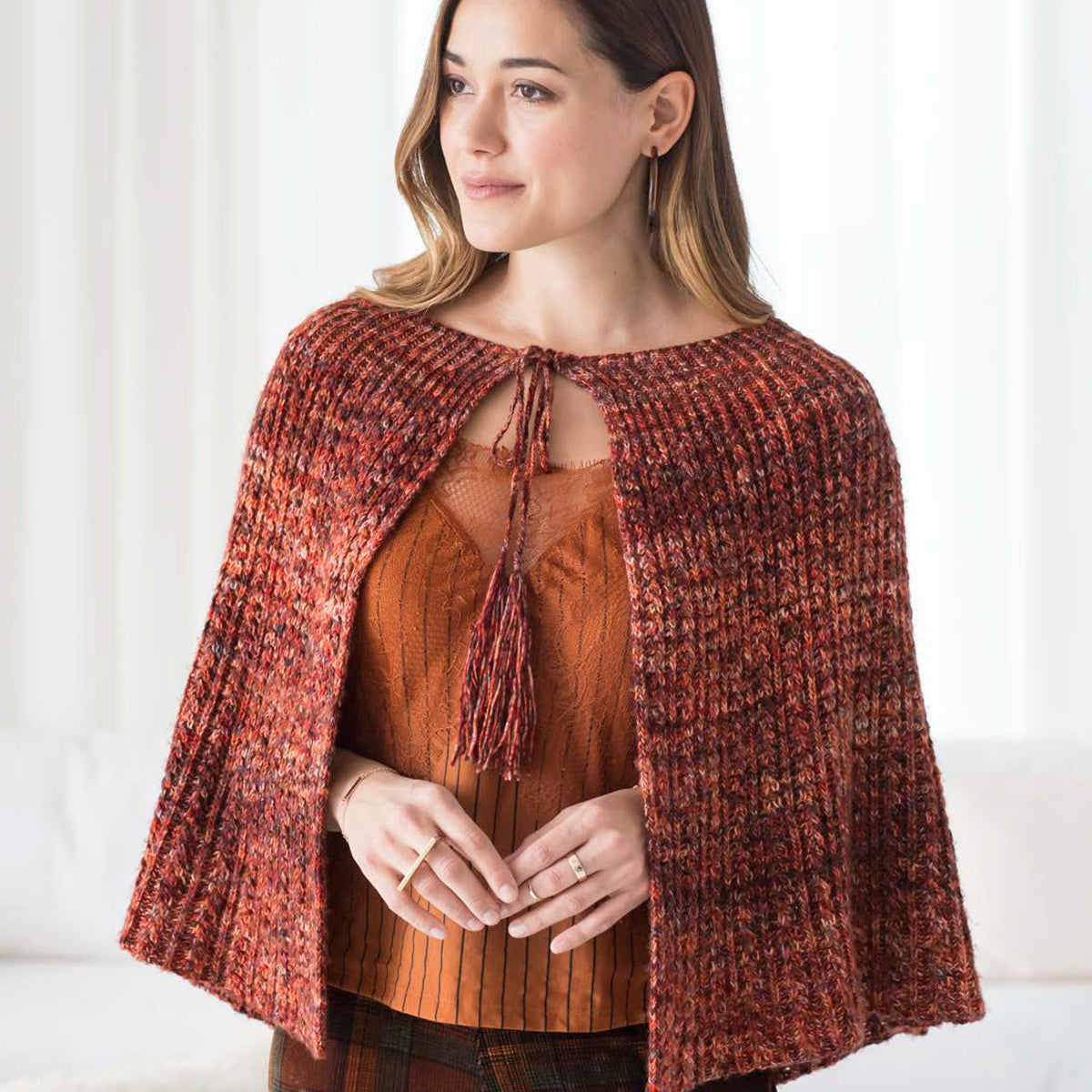 Malabrigo Poppy Cape Knitting Pattern