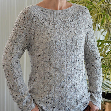 Tweedy Lace Sweater