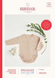 Sirdar Staghorn Romper Top Knitting Pattern