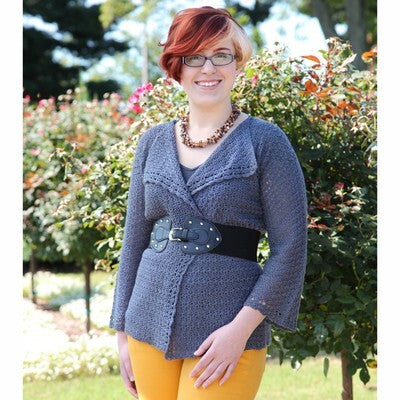 Valley Yarns Bryant Cardigan Crochet Pattern