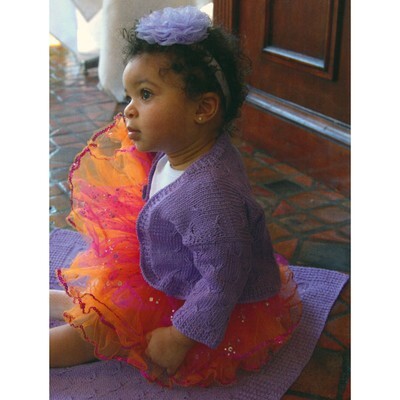 Plymouth Yarn 2807 Butterfly Stitch Shrug and Blanket