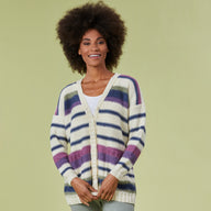 Tahki Yarns Cape May Cardigan Knitting Pattern