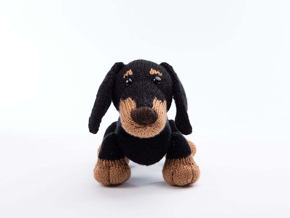 Deramores Stanley the Dachshund Toy Knitting Pattern
