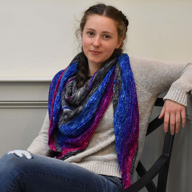 Wonderland Yarns Secret Staircase Shawl - Free with Purchase