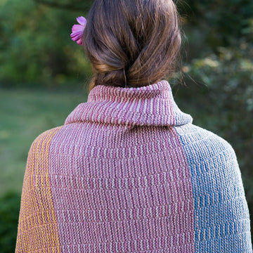 Farm-to-Skein Colorwork Throw