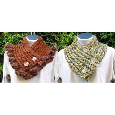 Lisa Knits AC-018 Quick & Cozy Cowl Knitting Pattern