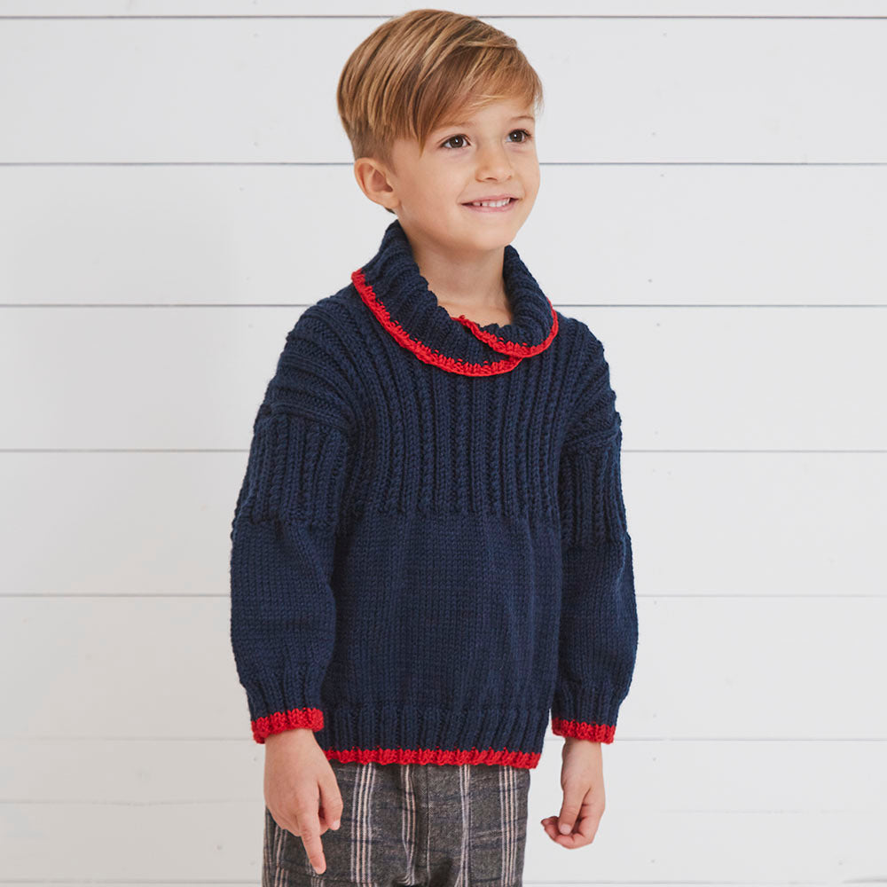 Debbie Bliss George Jumper Knitting Pattern