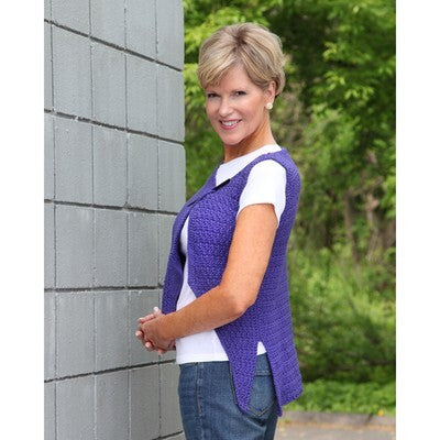 Valley Yarns Proclus Vest Crochet Pattern