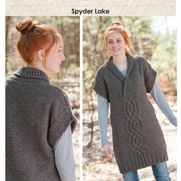 Classic Elite Yarns Spyder Lake Jumper Knitting Pattern