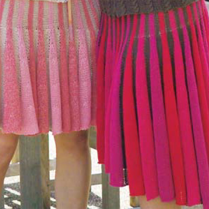 LoftyFiber Ashley Skirt Knitting Pattern