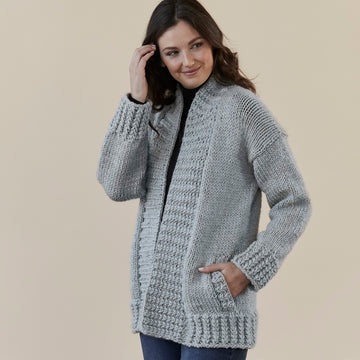 Tahki Yarns Westcliff Cardigan Knitting Pattern