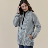 Tahki Yarns Westcliff Cardigan Knitting Pattern