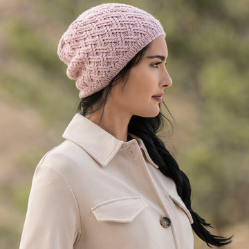 Blue Sky Fibers Lombard Hat Knitting Pattern