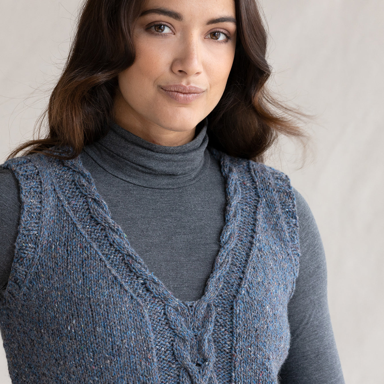 String Layla Vest Scarf Knitting Pattern