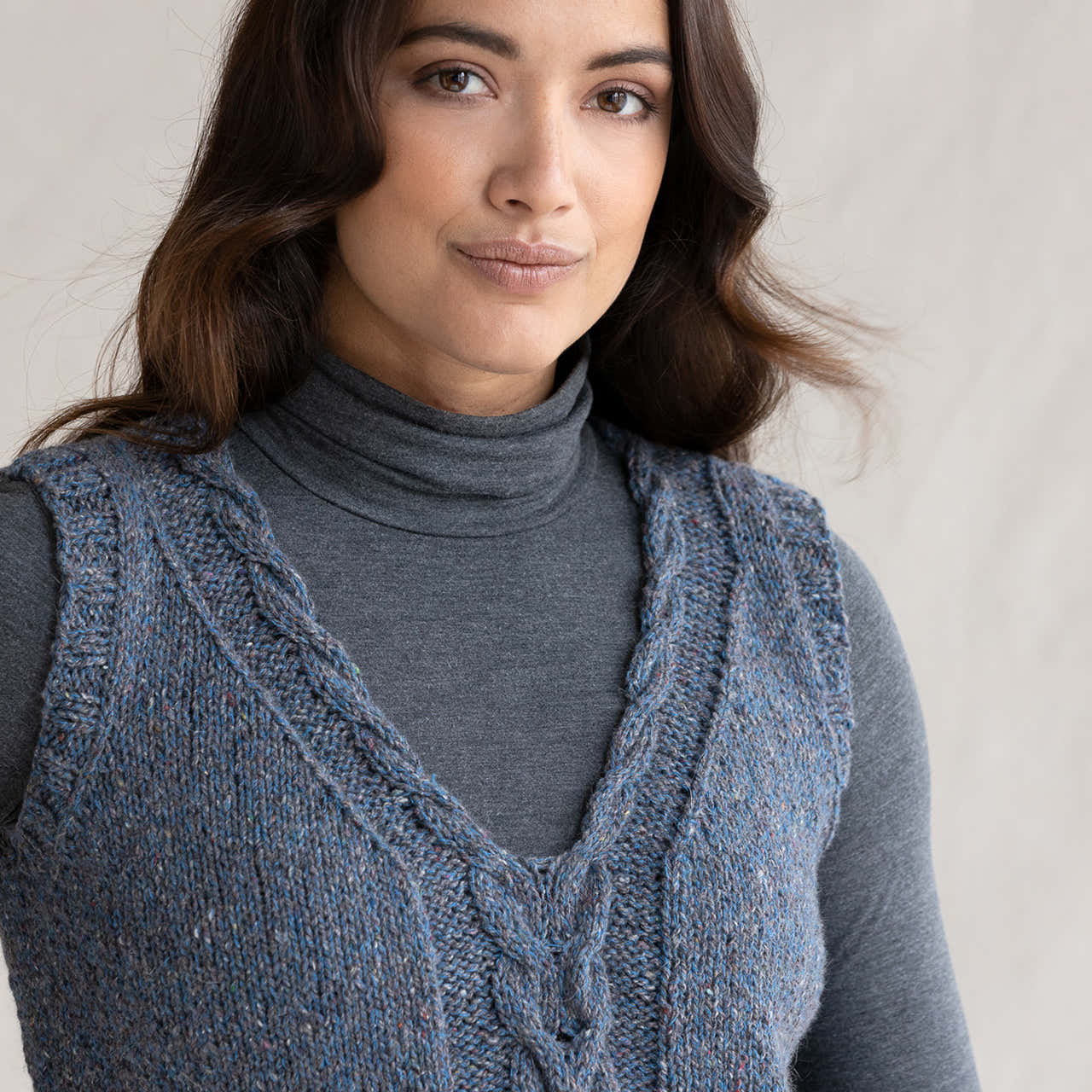 String Layla Vest Scarf Knitting Pattern
