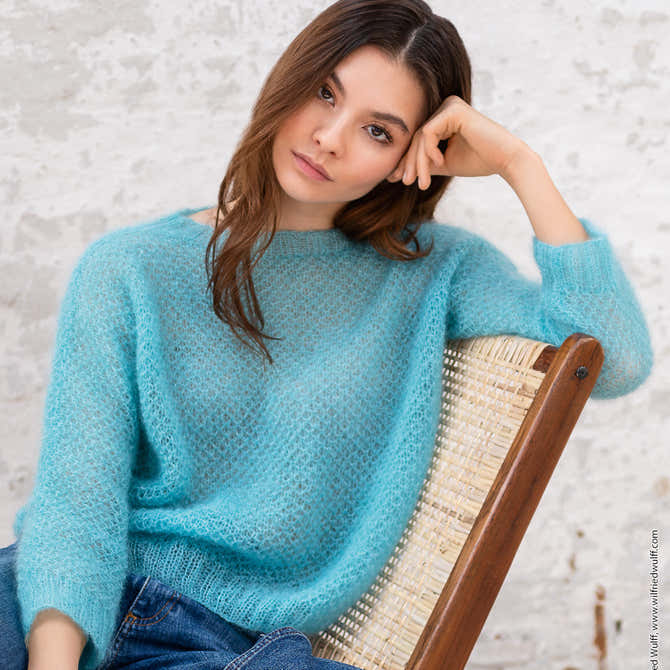 Lana Grossa Pullover Jumper Knitting Pattern