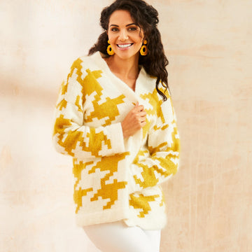 Pale Cardigan Knitting Pattern