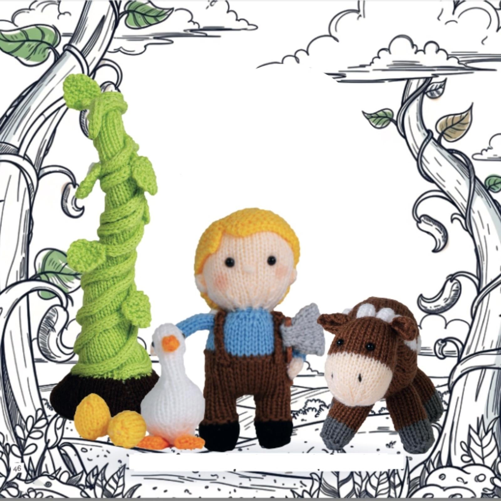 Jack and the Beanstalk Pantomime Dolls