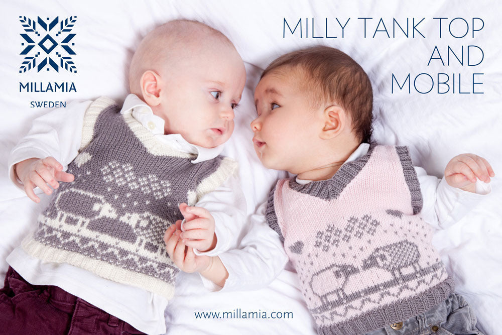 MillaMia Milly Tank Top and Mobile Knitting Pattern
