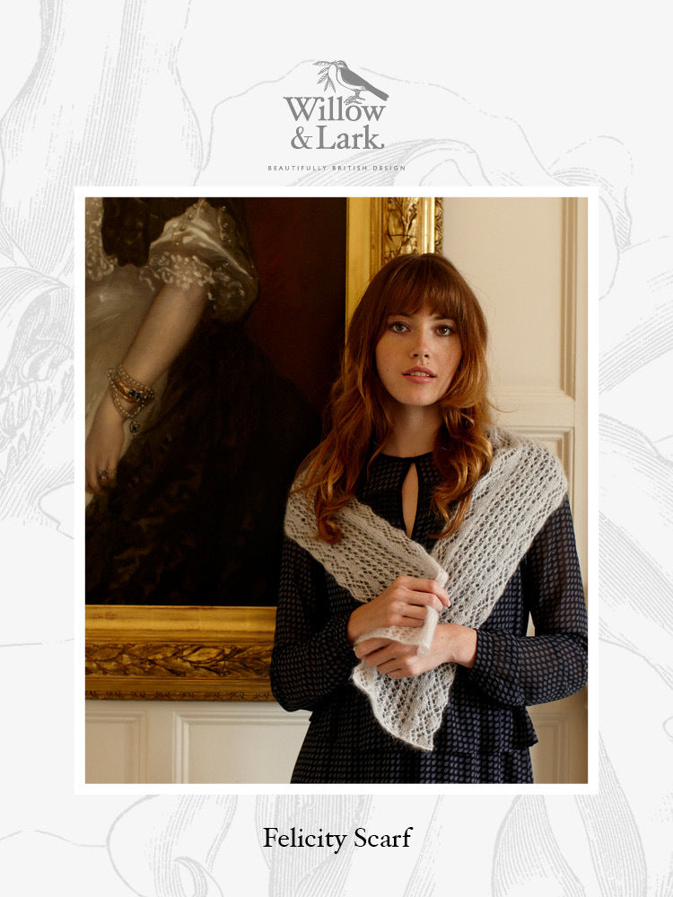 Willow & Lark Felicity Scarf Knitting Pattern