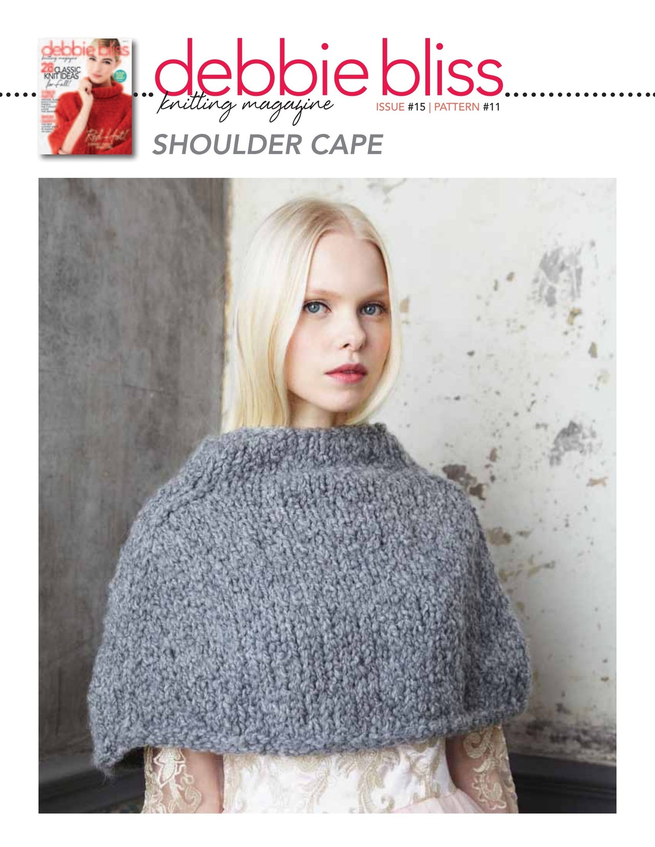 Duplicate Name Debbie Bliss Shoulder Cape PDF