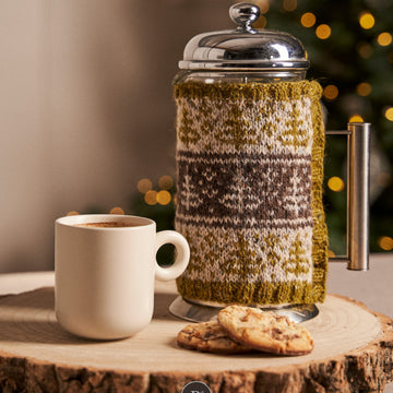 Rowan Fir Cafetiere Cosy Decoration Knitting Pattern