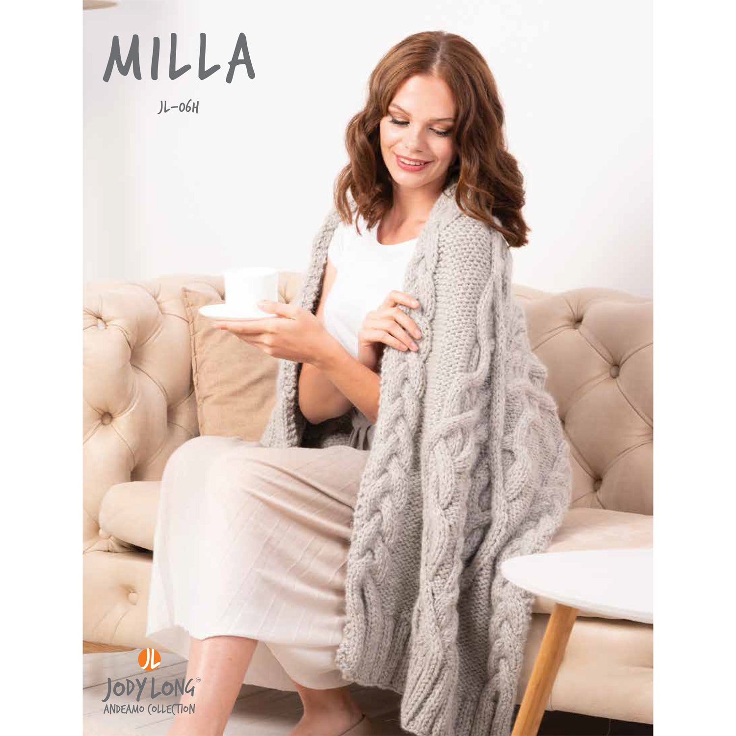 Jody Long Milla Wrap Knitting Pattern