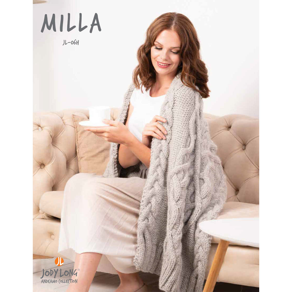 Jody Long Milla Wrap Knitting Pattern